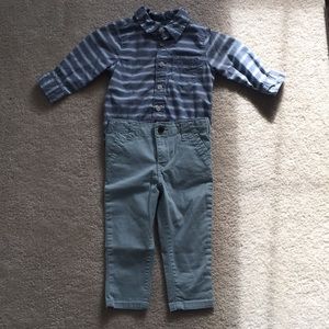 OshKosh Button Down and Chinos
